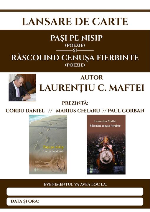 Lansare de carte - autor Laurentiu C. Maftei
